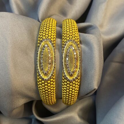Gold Bangles - B00041