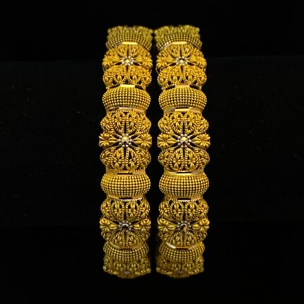Gold Bangles - B00065